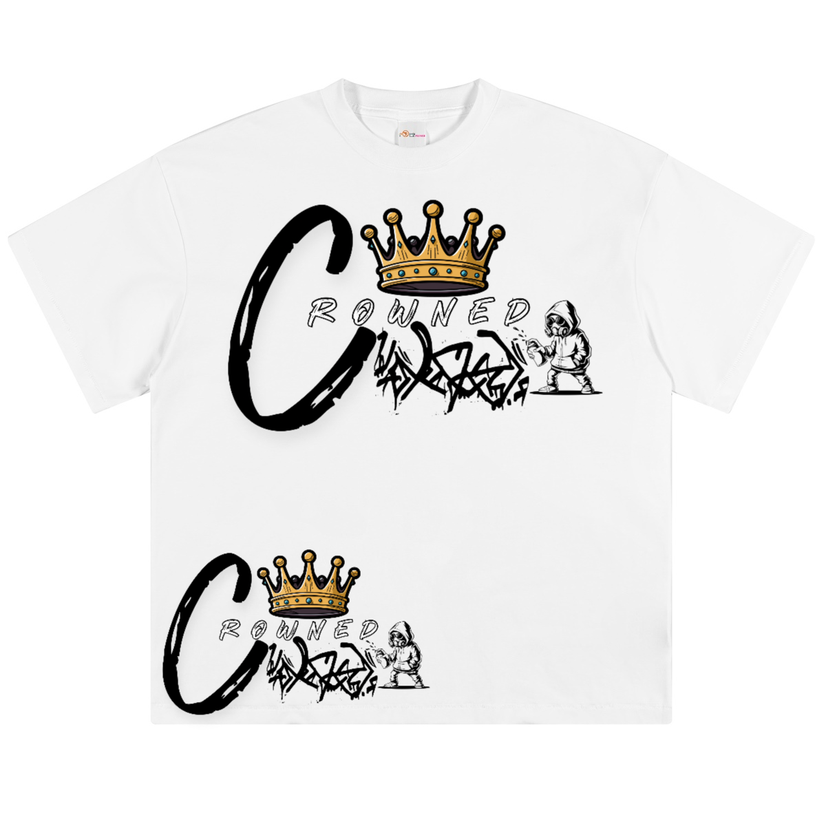 Crowned Heavyweight loose T-shirt (280GSM)