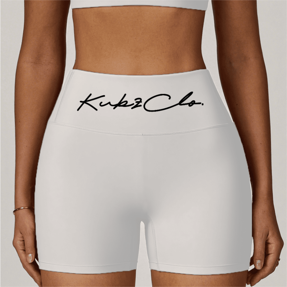 kubz High-Waisted Compression Yoga Shorts