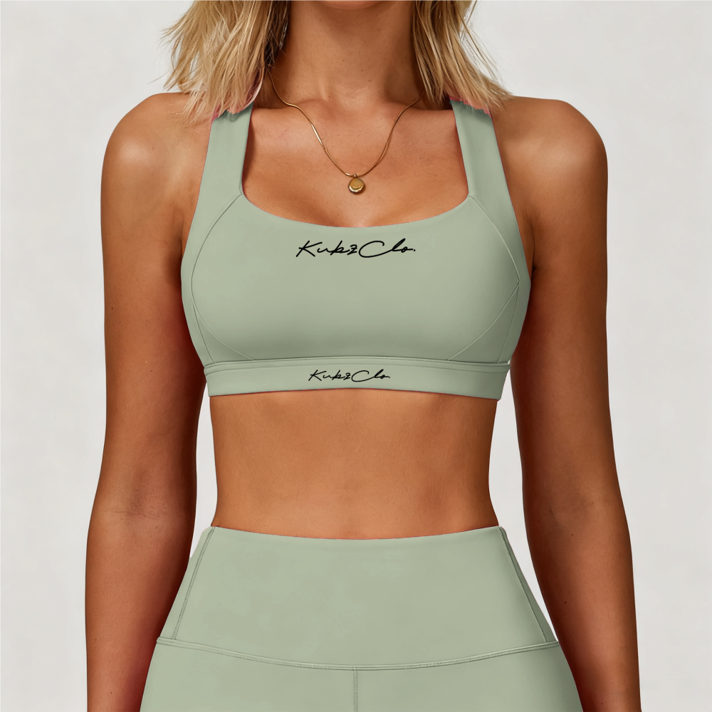 Kubz Compression Shockproof Yoga Sports Bra