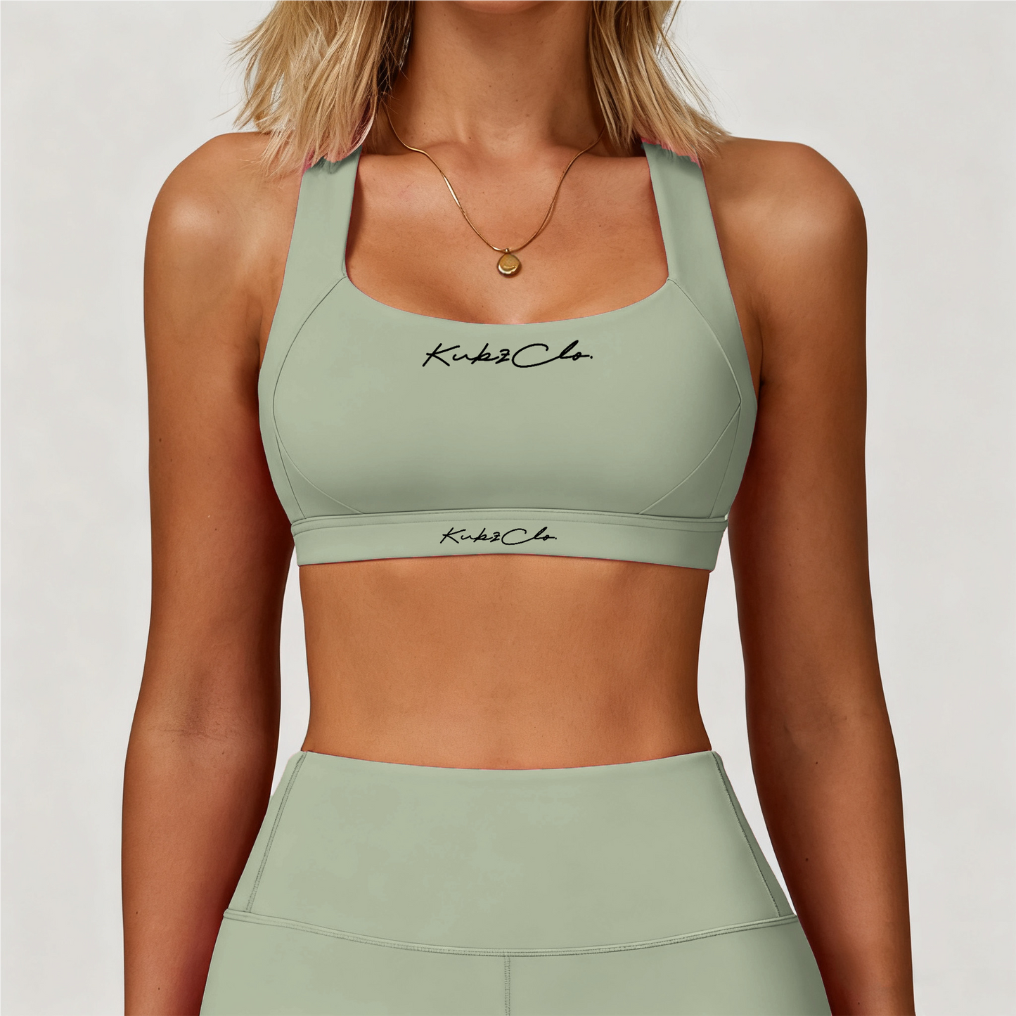 Kubz Compression Shockproof Yoga Sports Bra