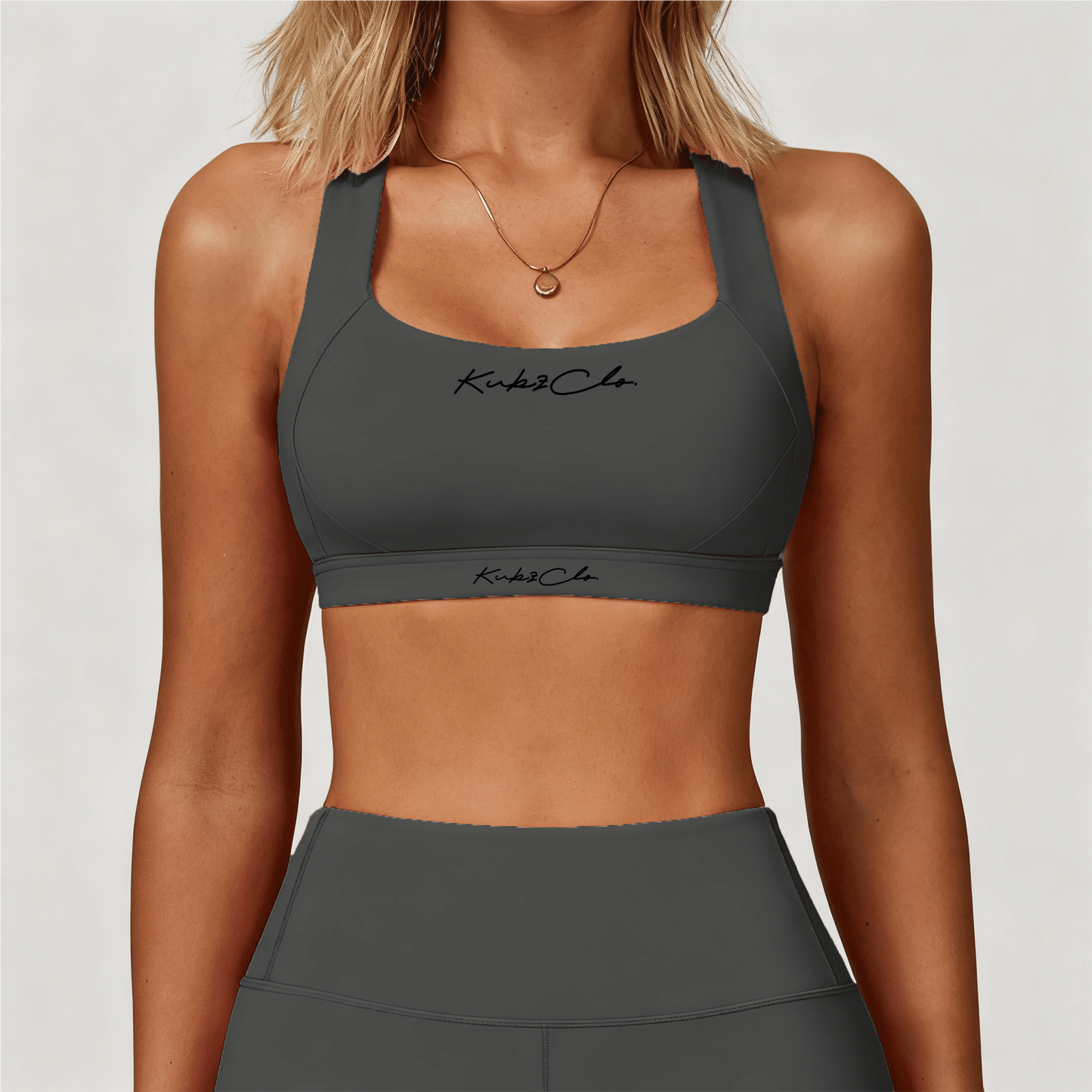 Kubz Compression Shockproof Yoga Sports Bra