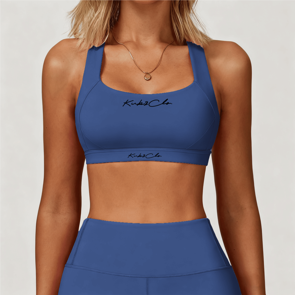 Kubz Compression Shockproof Yoga Sports Bra