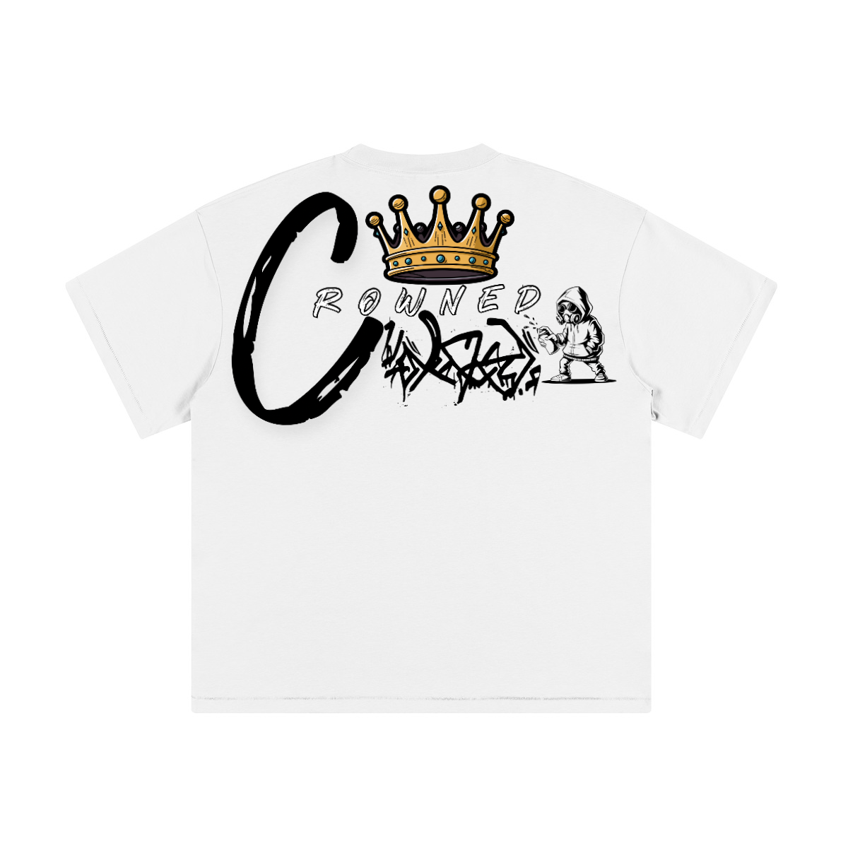 Crowned Heavyweight loose T-shirt (280GSM)