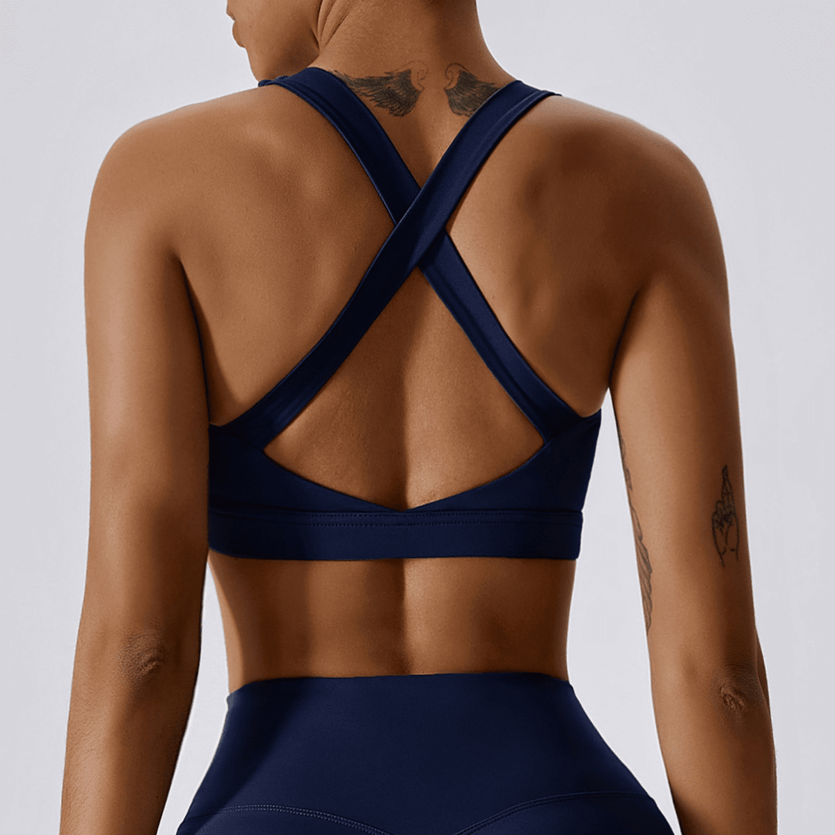 Kubz Compression Shockproof Yoga Sports Bra