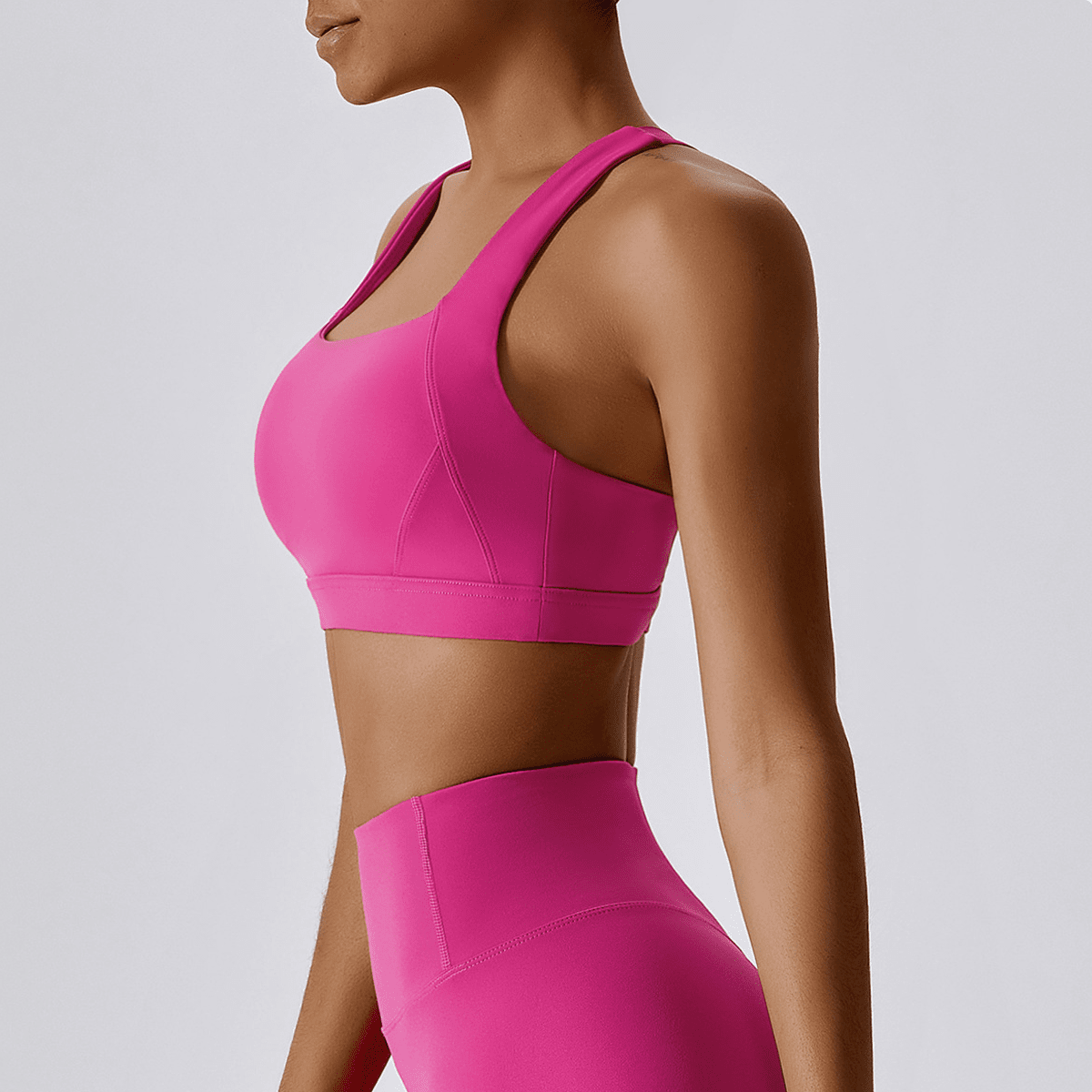 Kubz Compression Shockproof Yoga Sports Bra