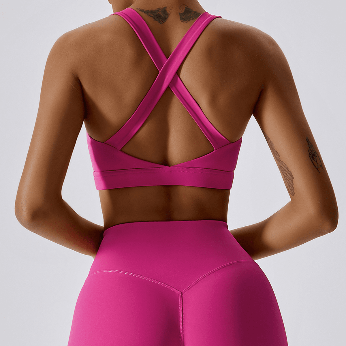 Kubz Compression Shockproof Yoga Sports Bra