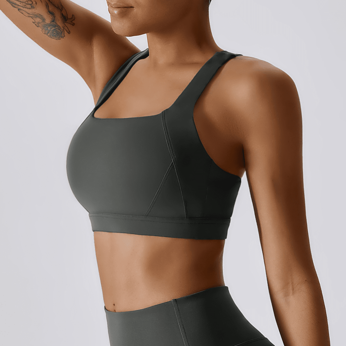 Kubz Compression Shockproof Yoga Sports Bra