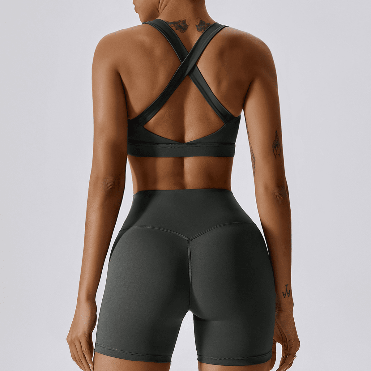 Kubz Compression Shockproof Yoga Sports Bra