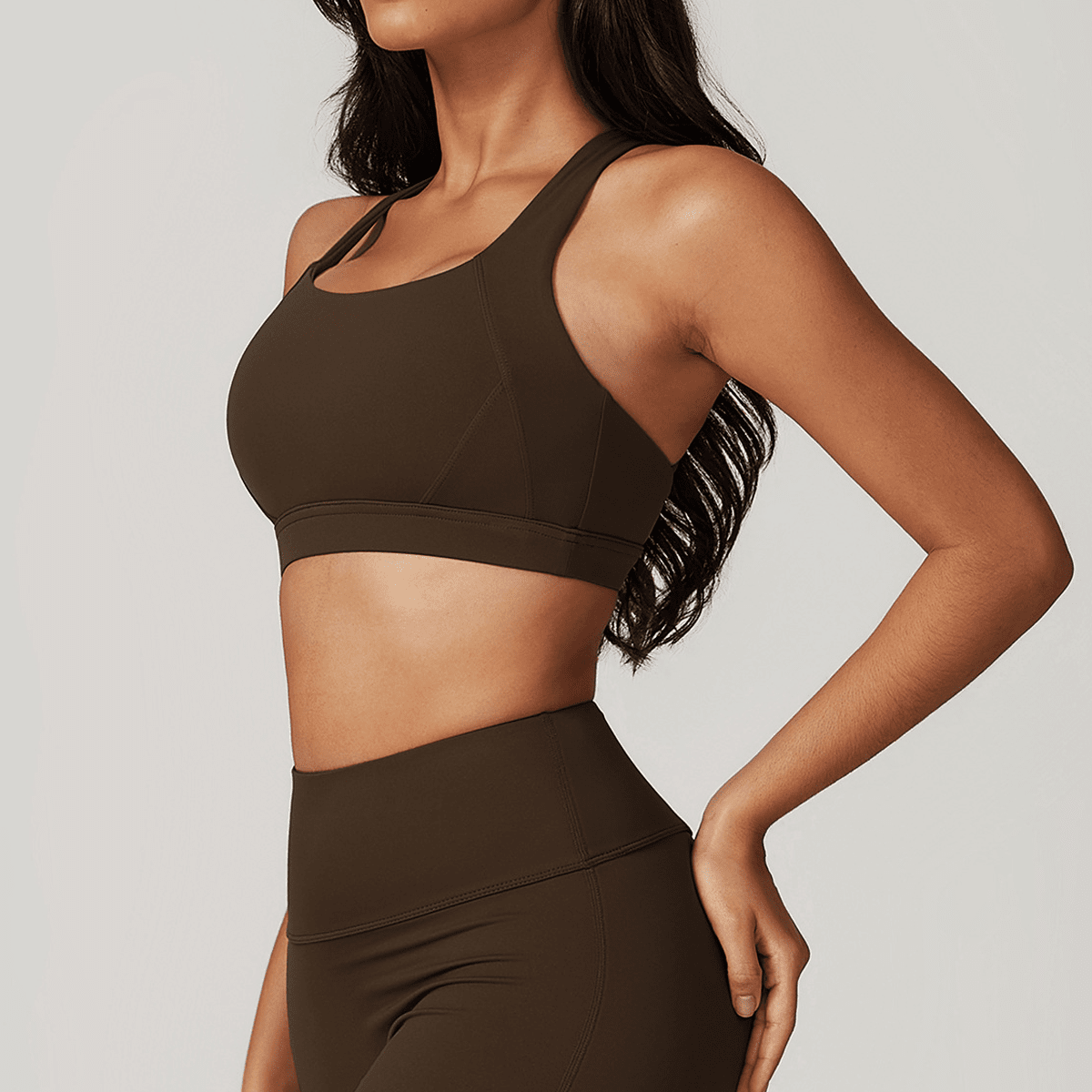 Kubz Compression Shockproof Yoga Sports Bra