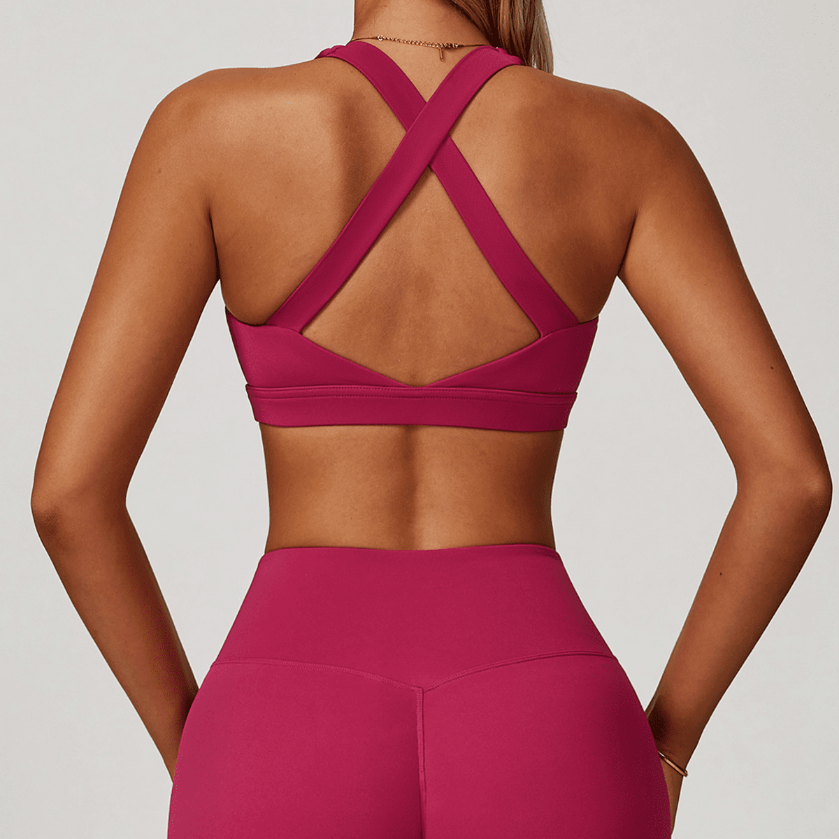 Kubz Compression Shockproof Yoga Sports Bra
