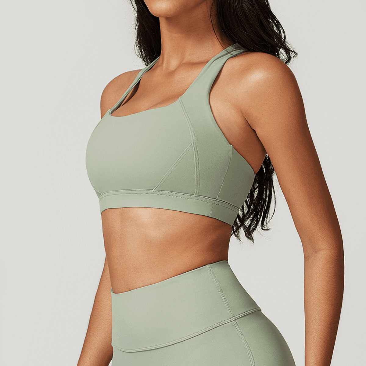 Kubz Compression Shockproof Yoga Sports Bra