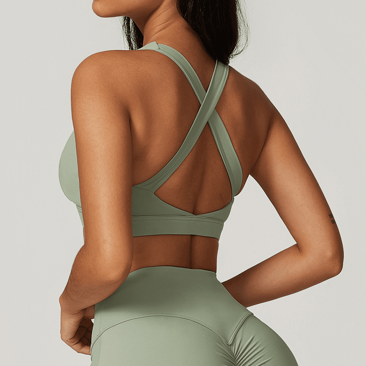 Kubz Compression Shockproof Yoga Sports Bra