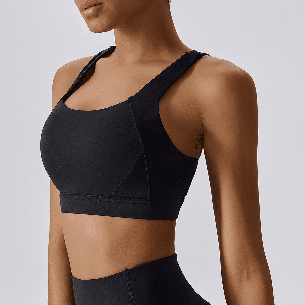 Kubz Compression Shockproof Yoga Sports Bra